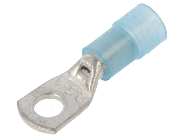 Uiteinde: buis; M4; Ø: 4,2mm; 1,5÷2,5mm2; klemmen; voor draad; blauw Uiteinde: buis; M4; Ø: 4,2mm; 1,5÷2,5mm2; klemmen; voor draad; blauw